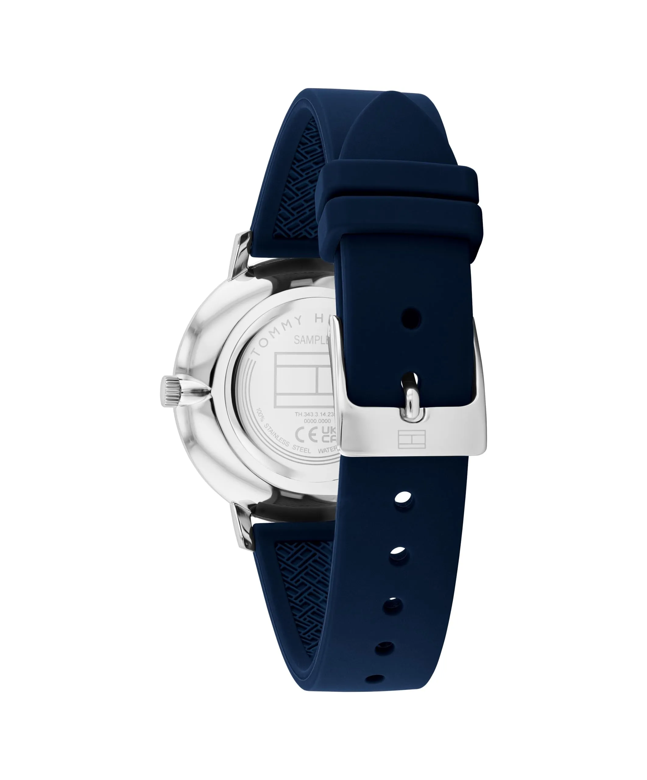Tommy Hilfiger Orologio Con Movimento Al Quarzo A Due Lancette da Donna con Cinturino in Silicone Blu - 1782732 - immagine 3