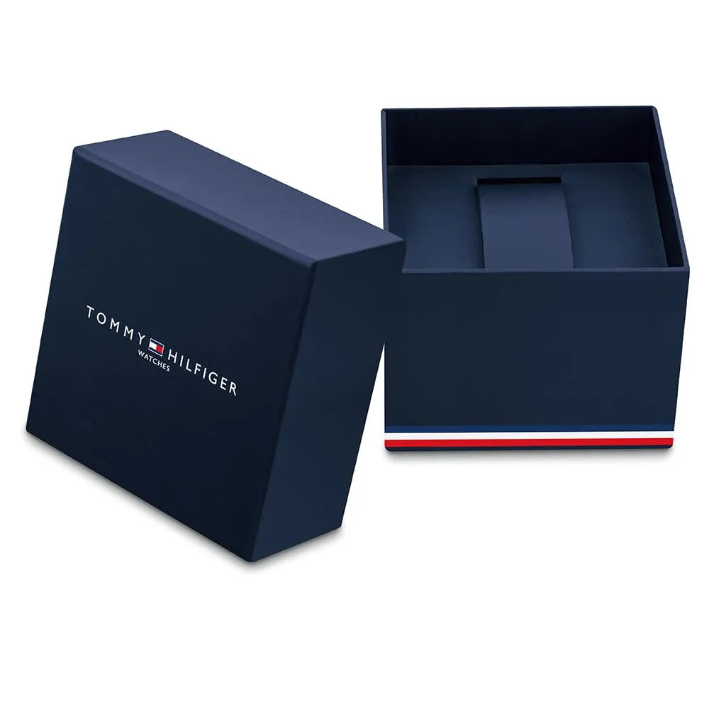 Tommy Hilfiger Orologio Con Movimento Al Quarzo A Due Lancette da Donna con Cinturino in Silicone Blu - 1782732 - immagine 6