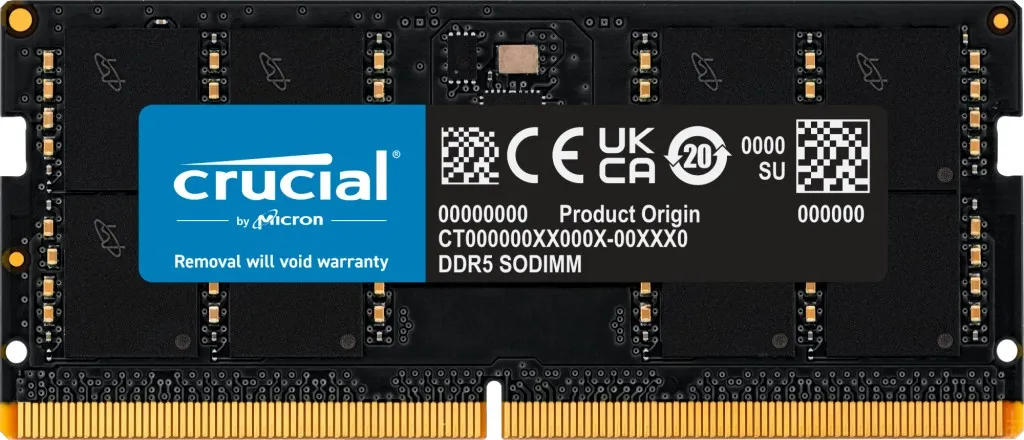 Crucial CT32G48C40S5 memoria 32 GB 1 x 32 GB DDR5 - immagine 1