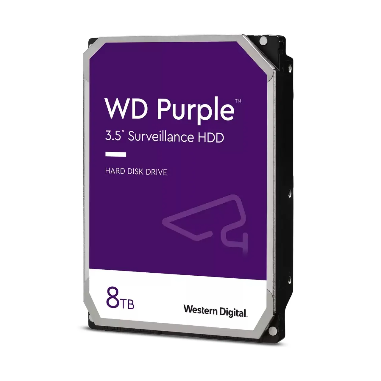 Western Digital Hdd Purple 8Tb 35 5400Rpm Sata 6Gb/S Buffer 128Mb - immagine 1