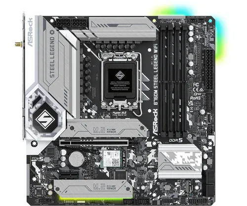 Asrock Mb Intel B760/4ddr5/4sata3 90-Mxbl70-A0uayz - immagine 1