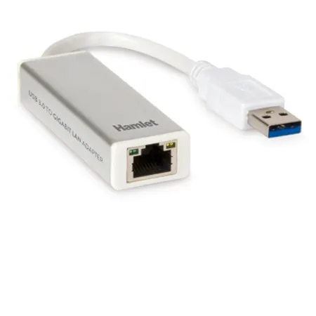 Hamlet Adattatore USB-Gigabit LAN HNU3GIGA - immagine 1