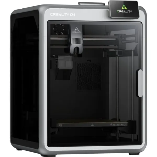 Stampante 3D Creality K2 Pro con corpo chiuso - Volume di stampa 26x26x26 cm - Corpo in alluminio aerospaziale - Interfaccia utente intuitiva - Velocità fino a 600 mm/s - immagine 1