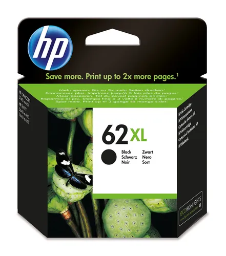 Hp Cart Ink Nero 62xl 600pag Ts C2p05ae - immagine 1