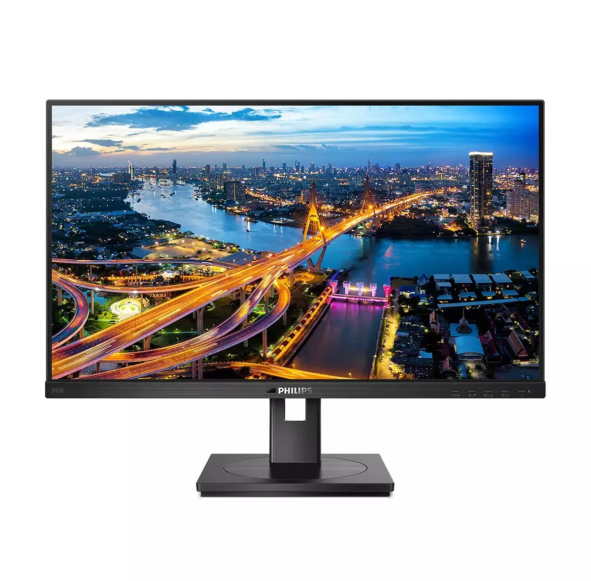 Philips Monitor 238 Led Ips 16:9 Fhd 4Ms 350 Cdm Vga/Dvi/Dp/Hdmi Privacy Mode Pivot Multimediale - immagine 1