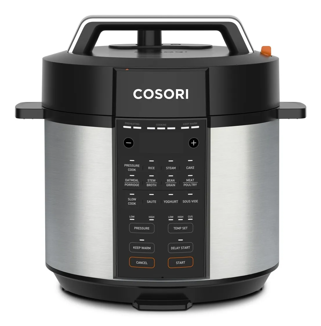 Cosori Pentola a Pressione elettrica 5,7L Nero Acciaio Inox - immagine 1