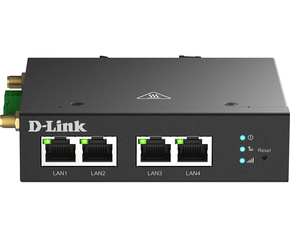 D-Link Router 4G Multi-Connect Modem, 4X Fast Ethernet DWM-314-T - immagine 1