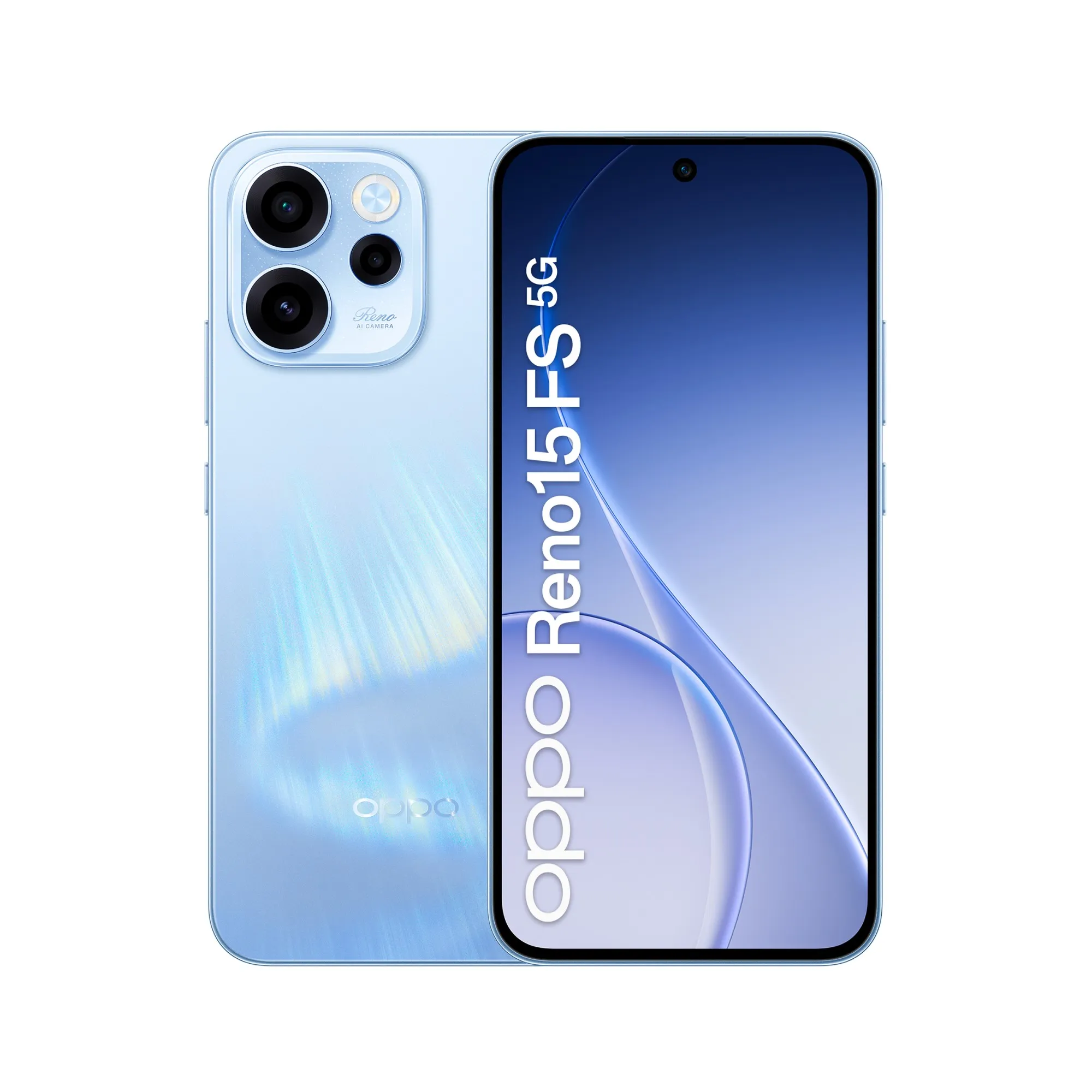 Oppo Smartphone Reno 15Fs 5G 8 512Gb Aurora Blue - immagine 1