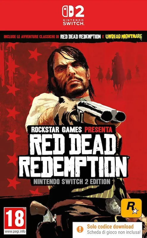 Cidiverte Red Dead Redemption + Undead Nightmare CODICE NINTENDO SWITCH 2 - immagine 1