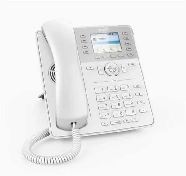 Snom Telefono D735 W/O PS White 00004396 - immagine 1