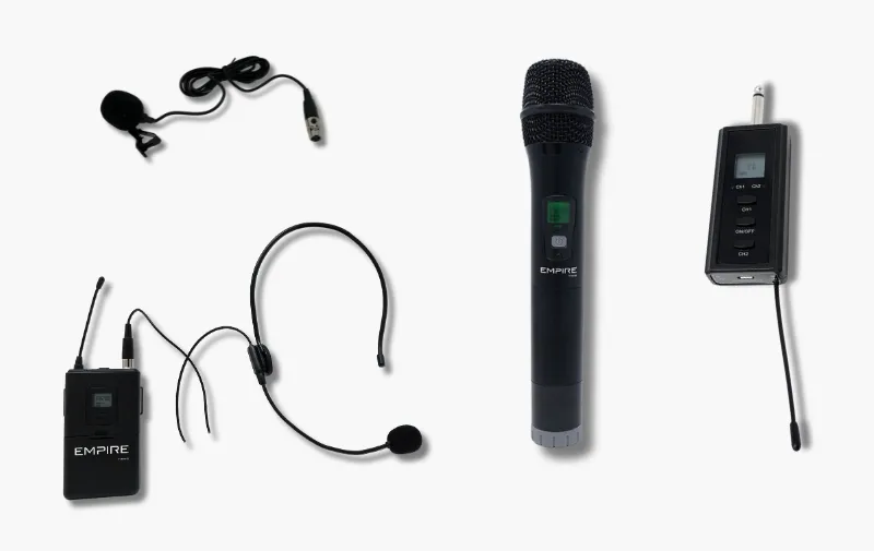 Empire Media Kit Ricevitore Uhf + Mic Ice Neck TY.Jni150 - immagine 1