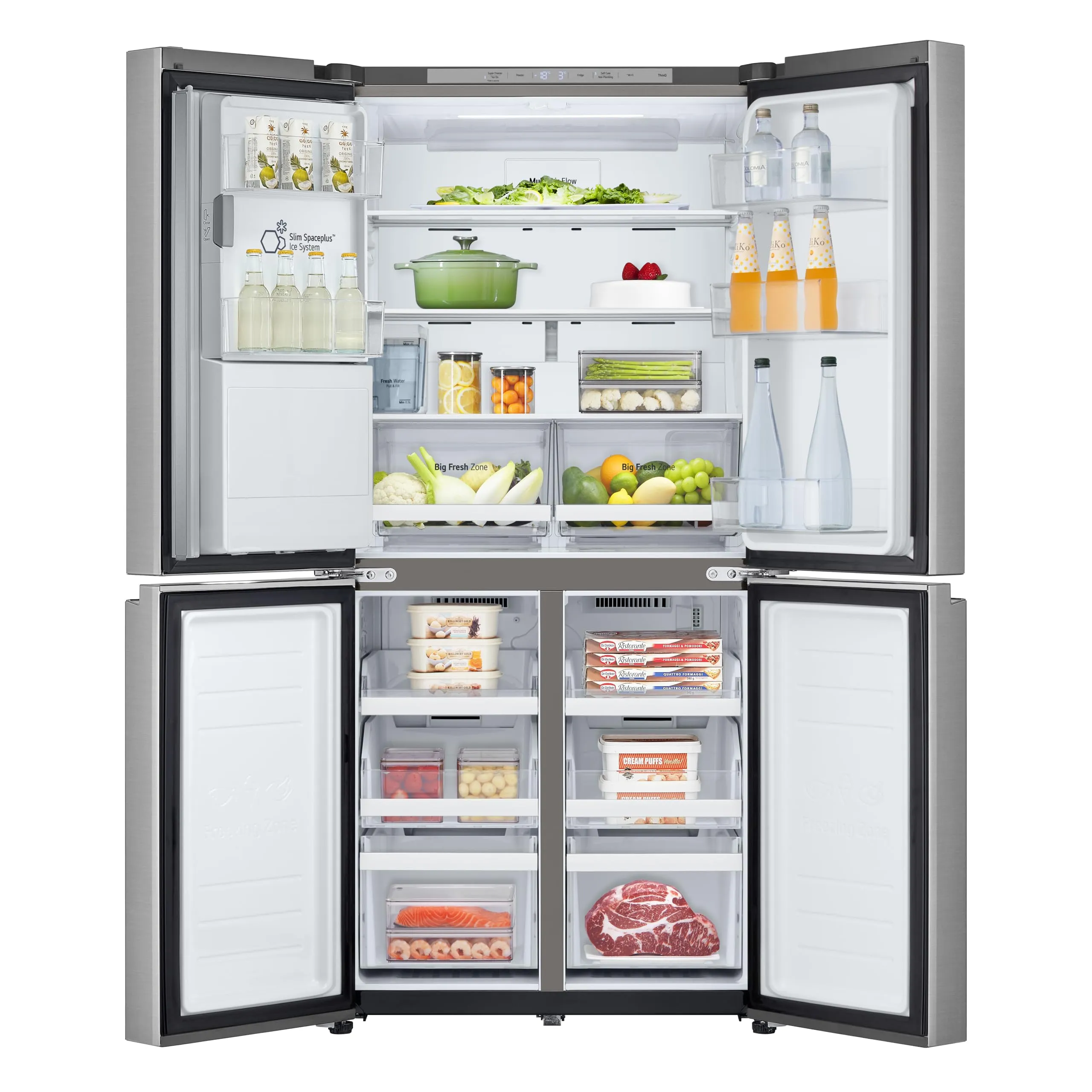 LG GML861PYPE Frigorifero Multidoor Slim Larghezza 83.5 cm, 506L, No Frost - immagine 3