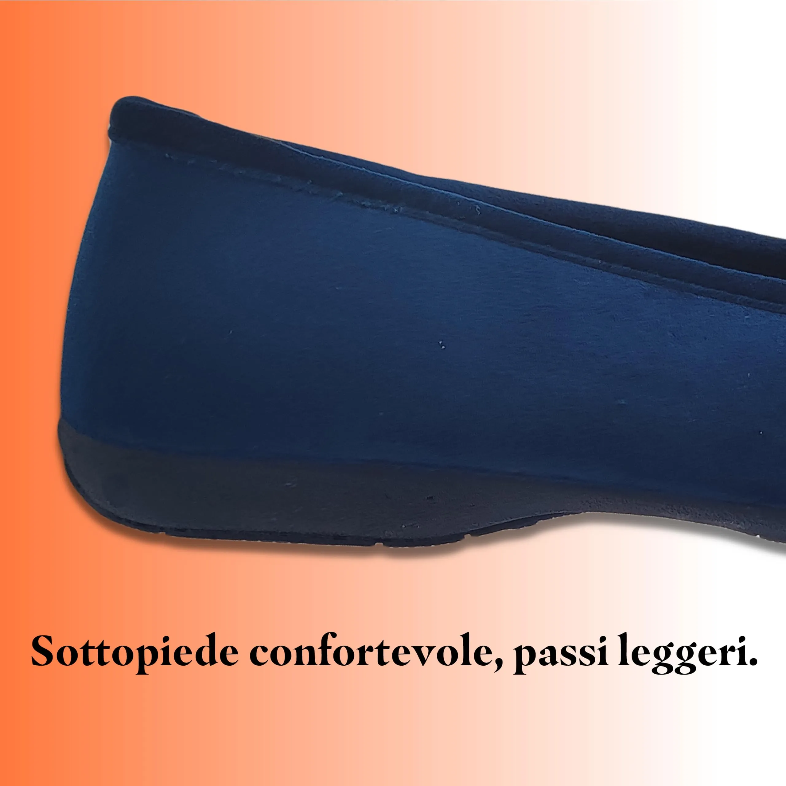 Meravigliose Pantofole Invernali Donna, Eleganti Ballerine Chiuse da Casa Invernali in Velluto Rasato - immagine 6
