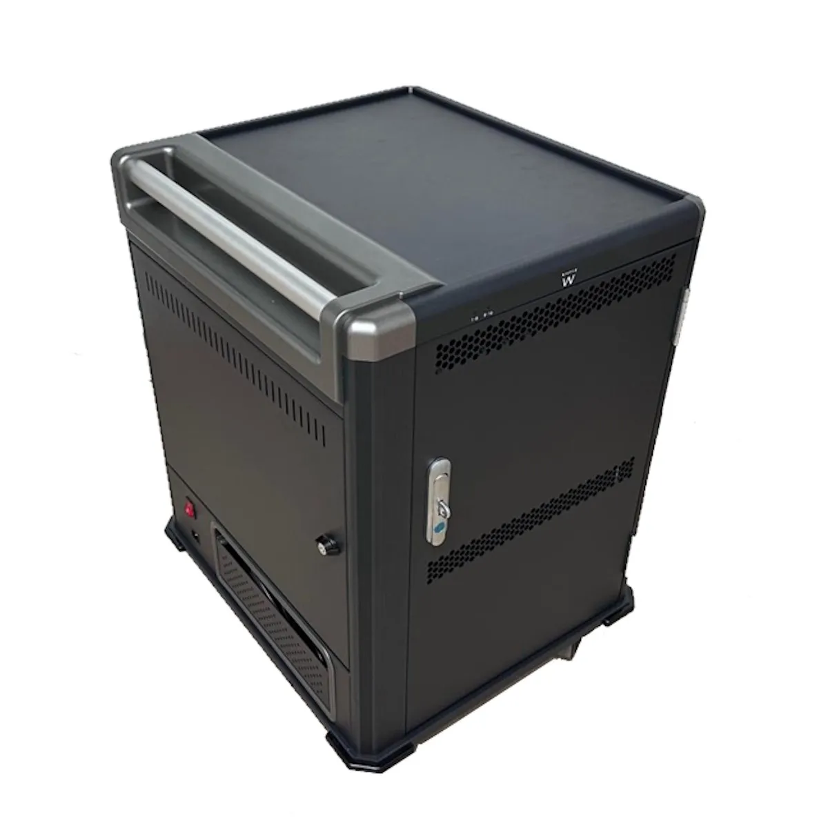 Ewent EW1703 portable device management cart& cabinet Carrello per la gestione dei dispositivi portatili Nero Grigio - immagine 1