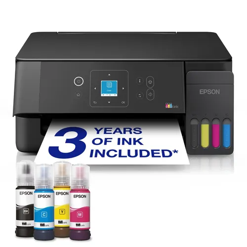 Epson Multifunzione Ink A4 Colore, Ecotank ET-2920, 33ppm, Fronte/Retro, USB/LAN/Wifi, 3 In 1 C11cl63404 - immagine 1