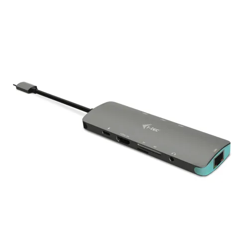 I-Tec Nano Docking Station In Metallo Usb-C, 4K Hdmi LAN + Power Delivery 100w C31nanodocklanpd - immagine 1