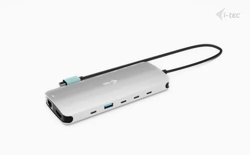 I-Tec Docking Station Usb-C Nano 3X LCD 2X Hdmi 1X Video, Pd 140w C31nanotripledockpd - immagine 1
