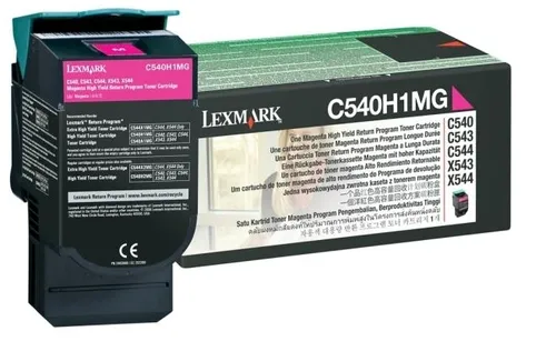 Lexmark Toner Magenta Alta Resa Ret.prog C54x X54x 2K Pag C540h1mg - immagine 1