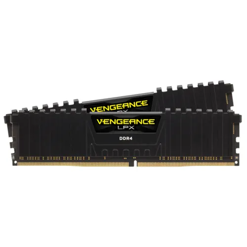 Corsair RAM Vengeance Lpx 16gb (2x8gb) Ddr4 3200 (PC4-25600) C16 1.35V Desktop Memory - Black Cmk16gx4m2e3200c16 - immagine 1