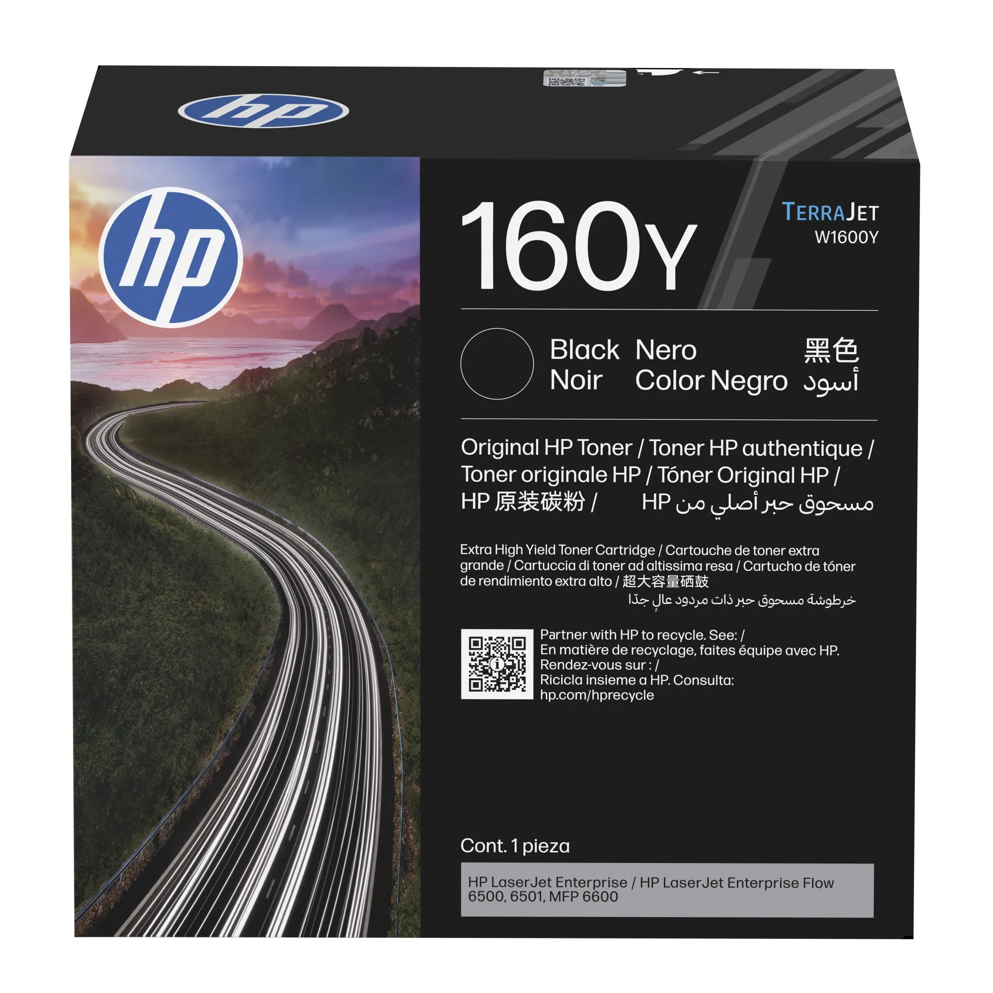 HP Cartuccia toner originale nero LaserJet 160Y - immagine 1