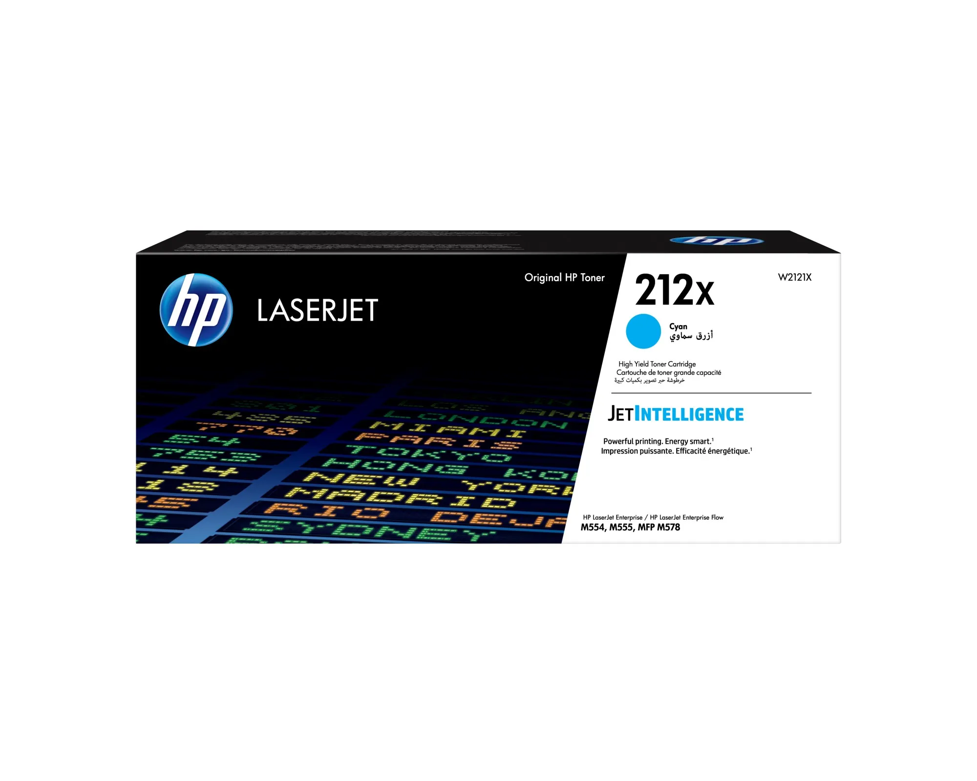 ORIGINALE HP toner ciano W2121X 212X 10000 pagine - immagine 1
