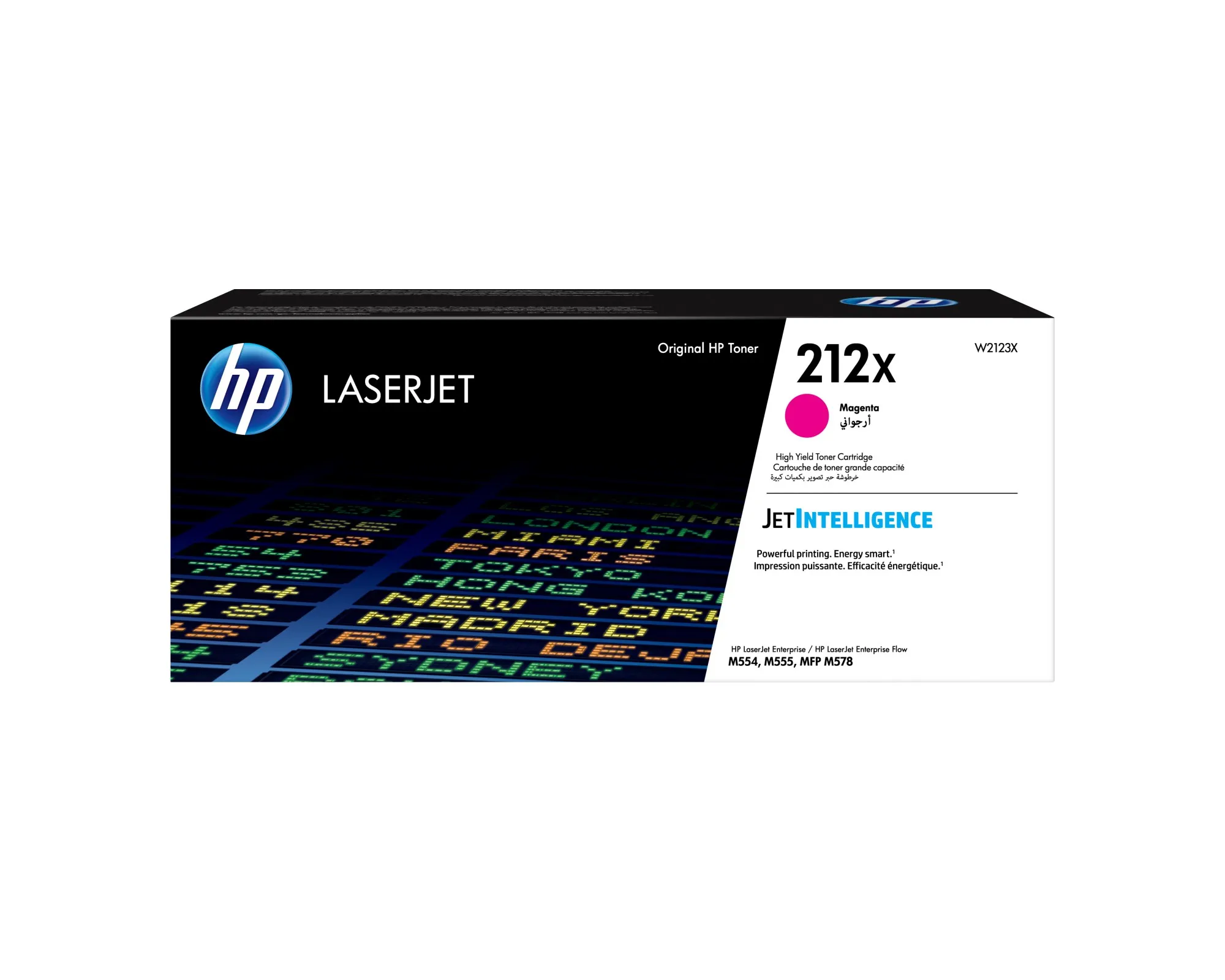 ORIGINALE HP toner magenta W2123X 212X 10000 pagine - immagine 1
