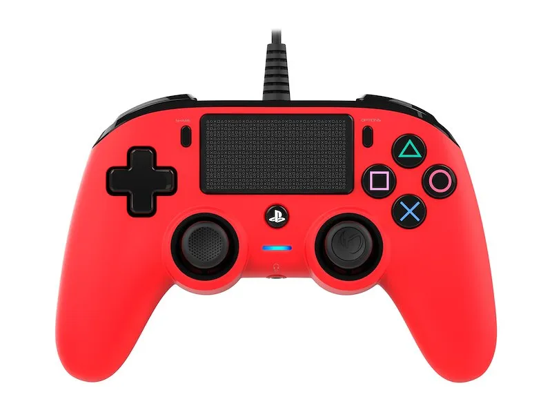 Nacon Controller Wired Compact PS4 Ps4ofcpadred Rosso - immagine 1