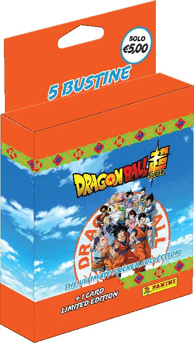 PANINI Dragon Ball Super 2025 Ecoblister 5 Buste - immagine 1