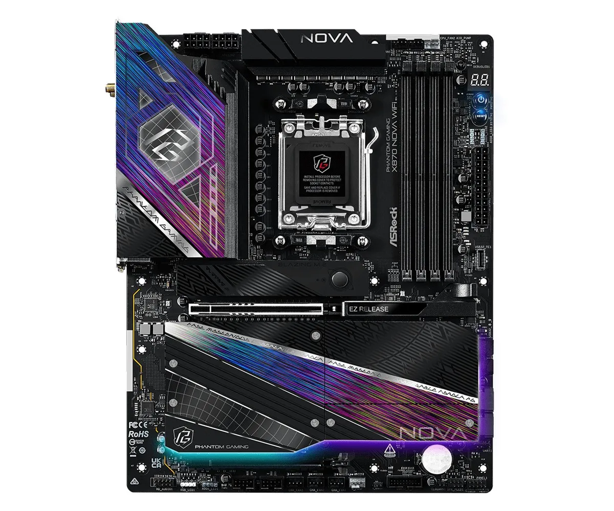 ASROCK X870 Nova WiFi (AM5) (D) - immagine 1