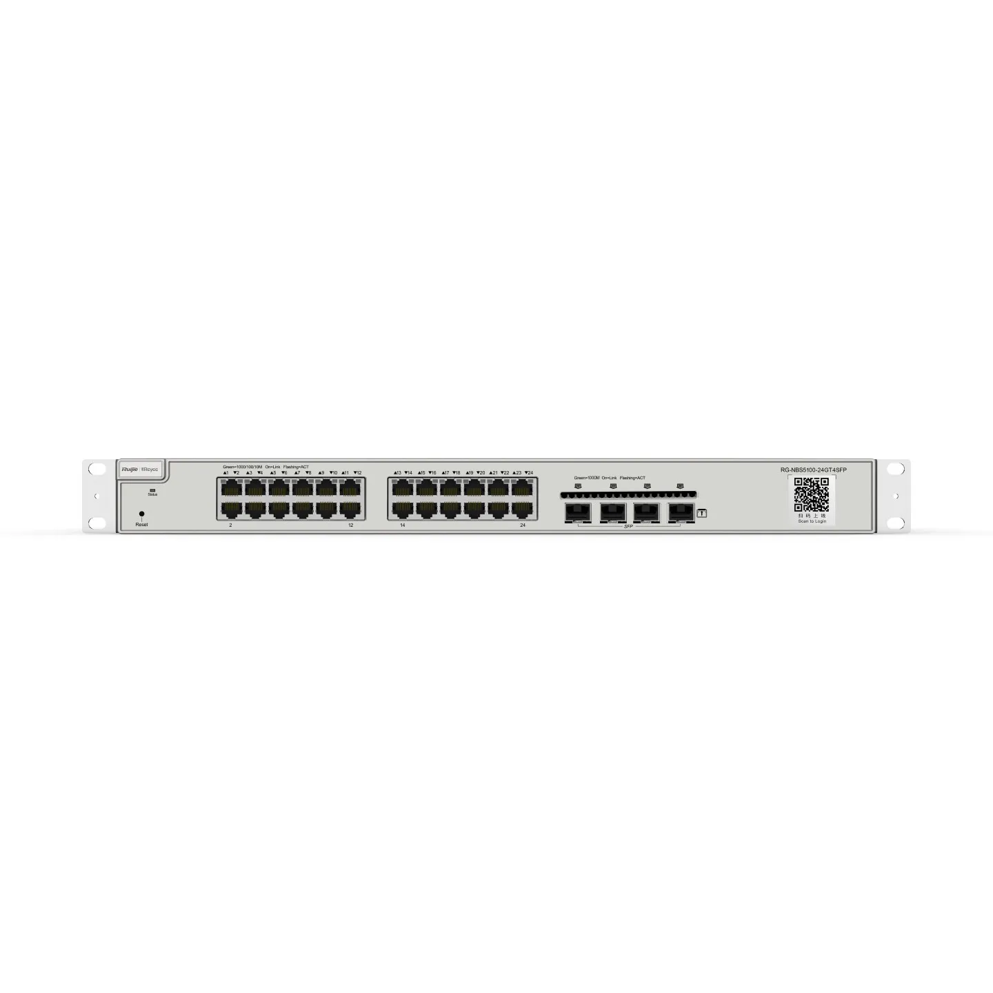 Reyee Cloud Switch Managed Gigabit L3 24 Porte 4 Porte Sfp 19 Rack Mountable - immagine 1