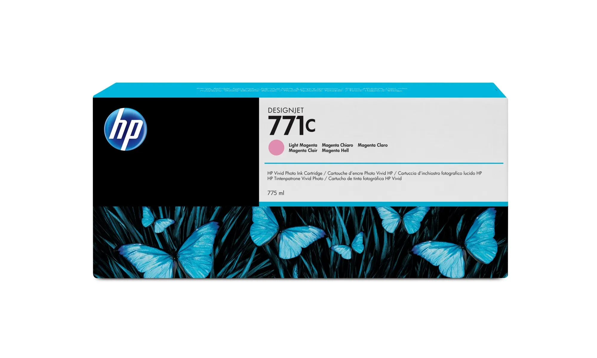 HP Cartuccia inchiostro magenta chiaro DesignJet 771C 775 ml - immagine 1