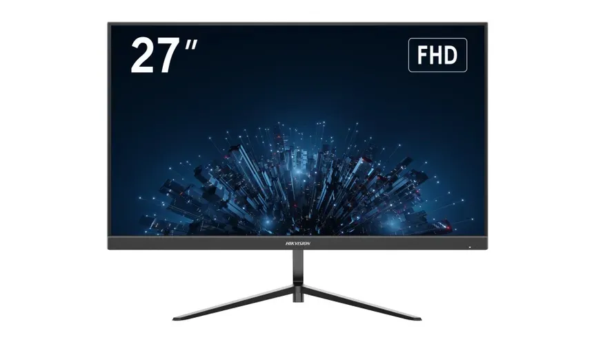 Hikvision Monitor 27 LED Ips FHD 5MS 300 Cdm 100hz, VGA/Hdmi, 317500706 317500706 - immagine 1