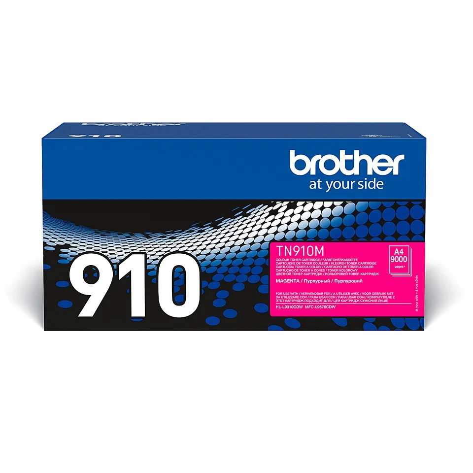 Brother TN-910M cartuccia toner 1 pz Originale Magenta - immagine 1