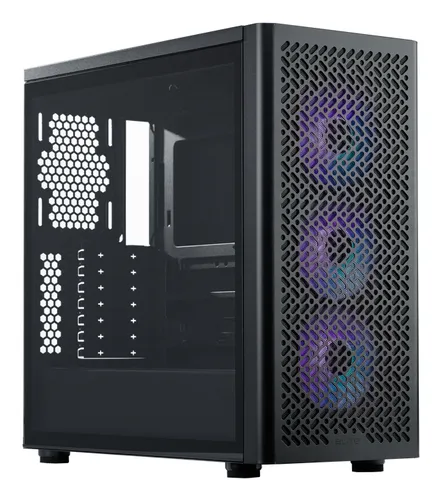 Cooler Master Case Mb ATX/Micro ATX/Mini Itx, 4 Ventole Argb, Supporto Rad 360mm, Btf Ready, Usb-C E502-Kgnn-SAZ - immagine 1