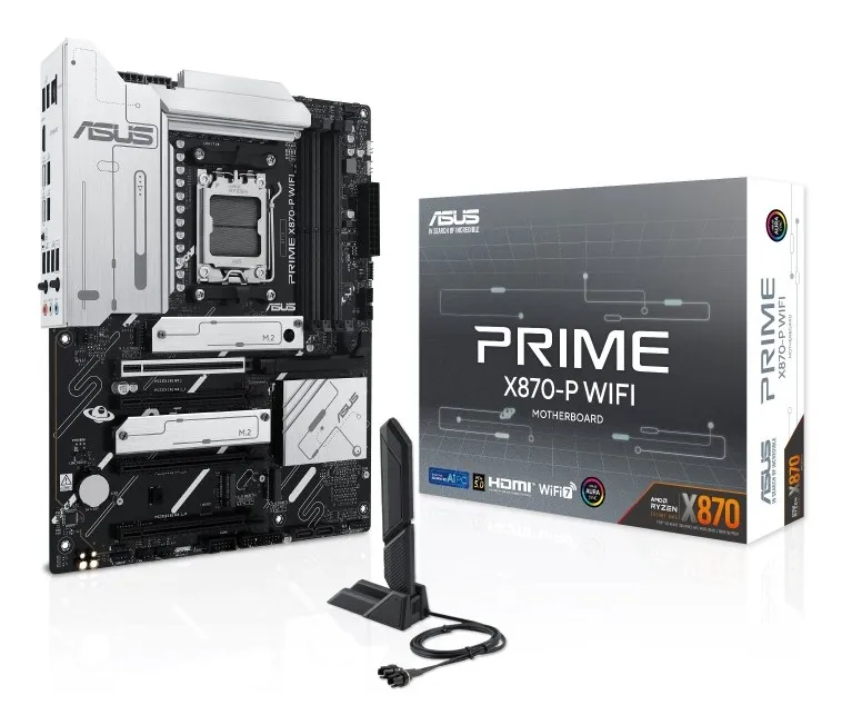Asus Mb Amd X870EPrime X870-P WifiAm5X870Usb4Wifi7AuraMb - immagine 1
