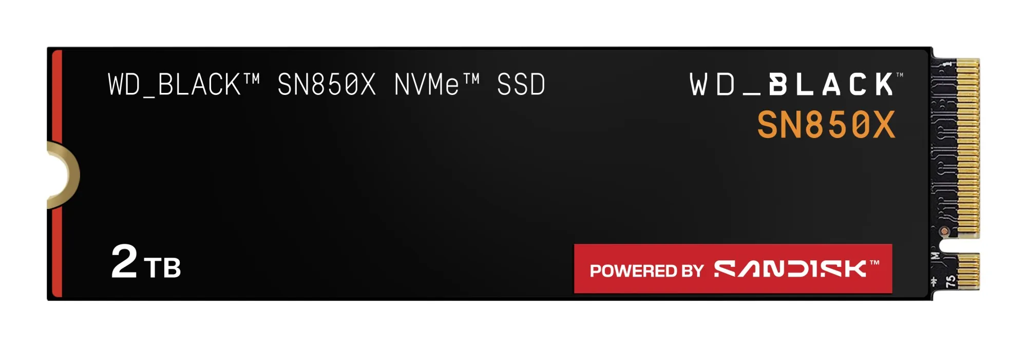 Western Digital Ssd Interno Black Sn850X 2Tb Nvme M.2 2280 Pcie 4.0 - immagine 1