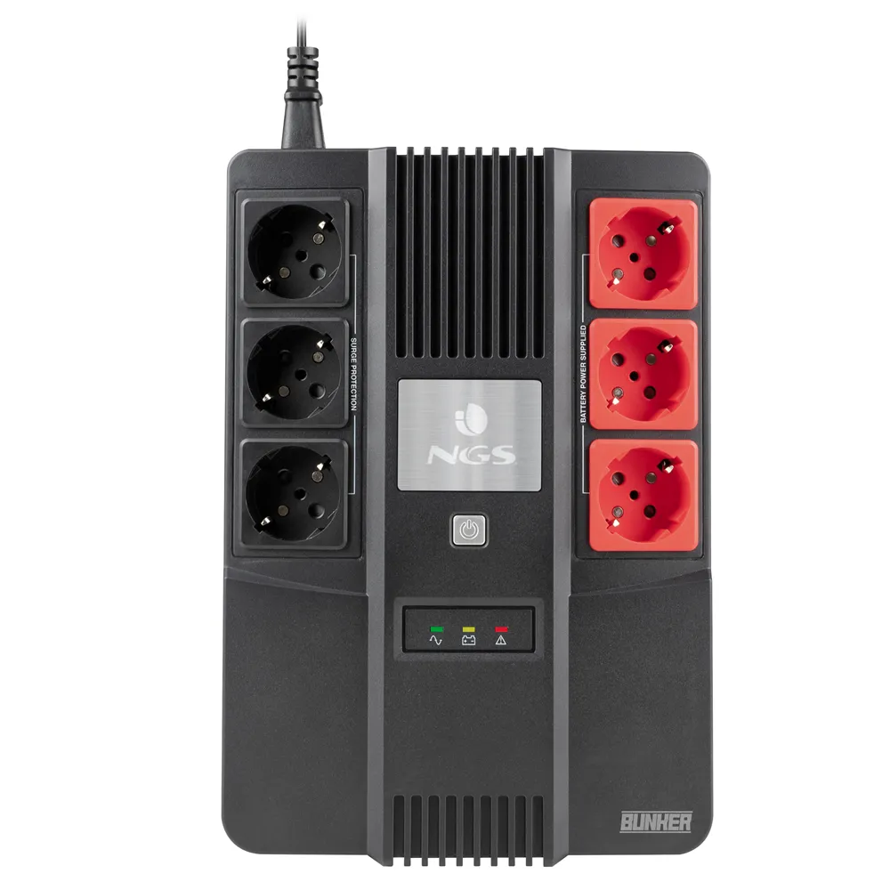 Ngs UPS Fortress Bunker Off Line 360w Avr 3 Protected Output Fortressbunker - immagine 1