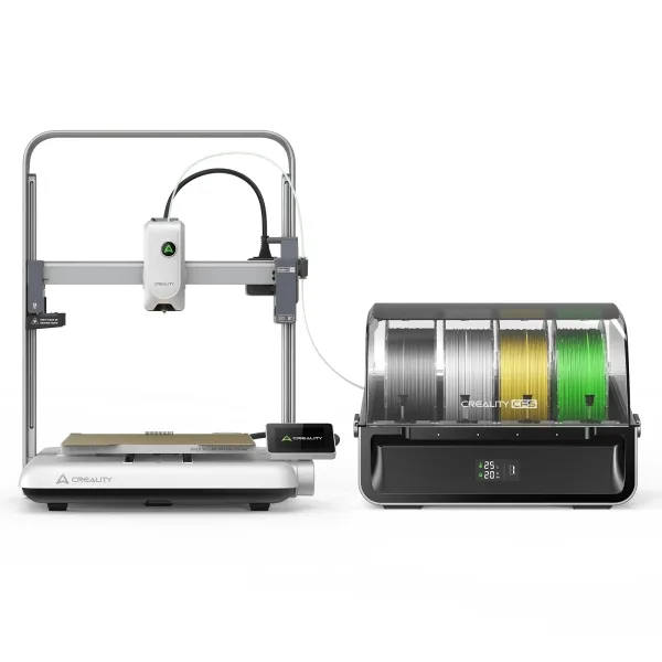 Stampante 3D aperta Creality Ender-3 V4 Combo - Volume 22x22x235 cm - Velocità fino a 500 mm/s - Riscaldatore in ceramica da 60 W - WiFi USB - immagine 1