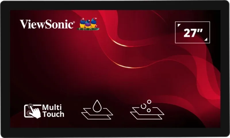 Mon Touch 27 10Point Ip65 Open Frame 24/7 Hdmi Mohs 7 Dp Vga - immagine 1