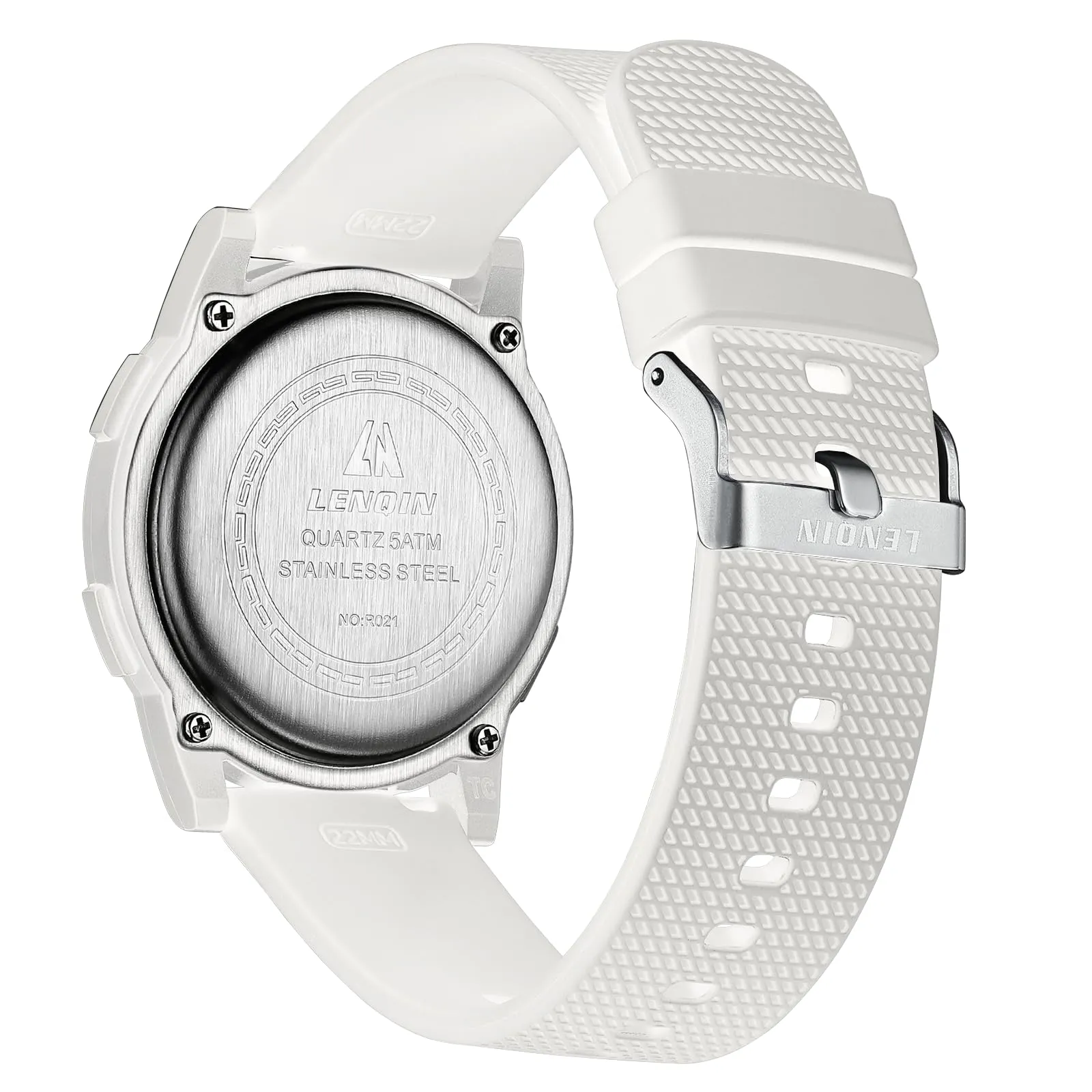 HANPOSH Orologio Digitale Uomo Sottile Impermeabile LED - immagine 2