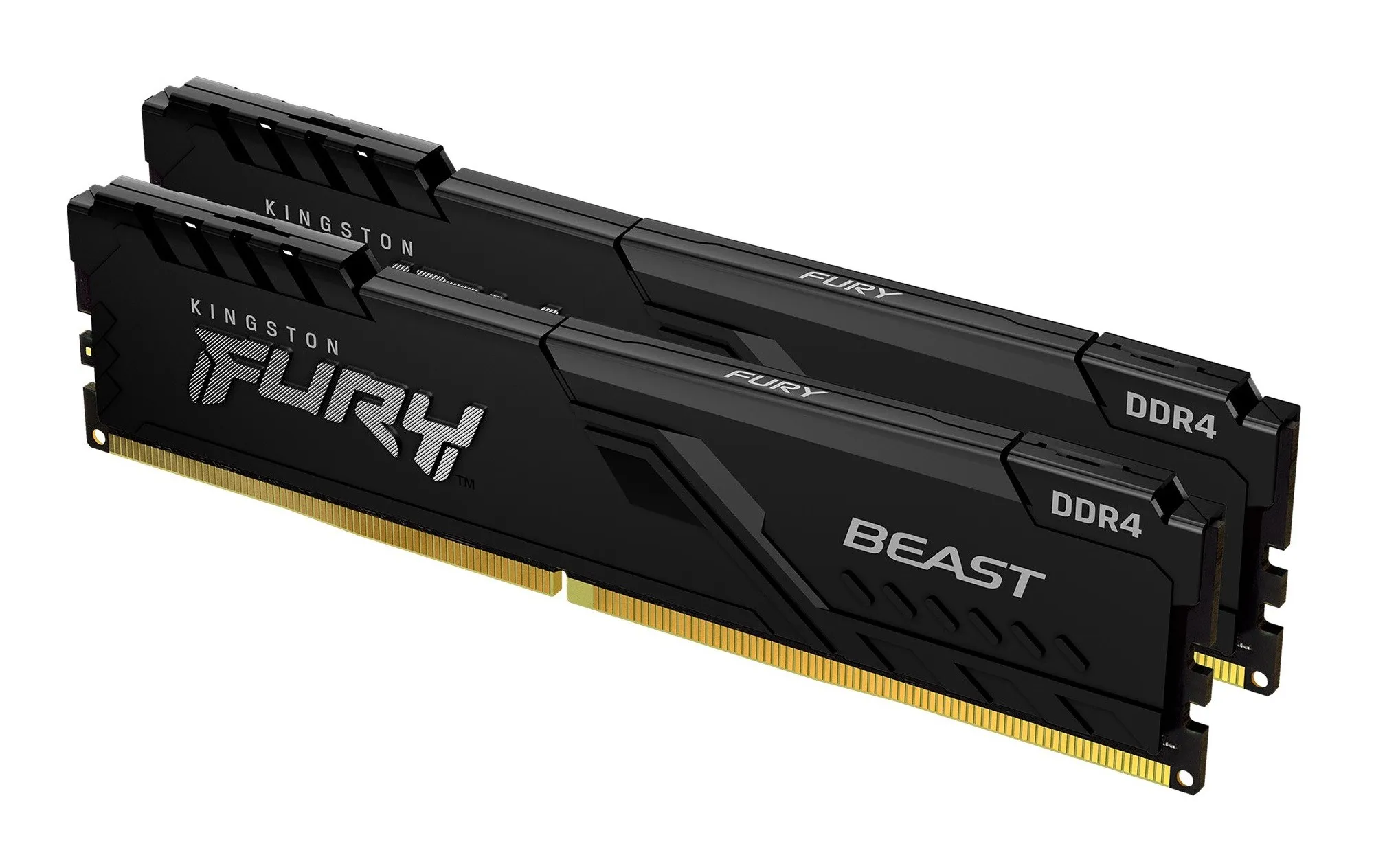 Kingston Technology FURY Beast 32GB 3600MT/s DDR4 CL18 DIMM (Kit da 2) Black - immagine 1