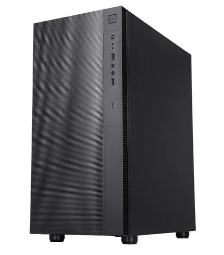 Itek Case Sylent Middle Tower, Psu 500w 80+ Eff, 2xusb3, 3x12cm Fan, Rivest Fonoassorbente Itgcsy03np - immagine 1