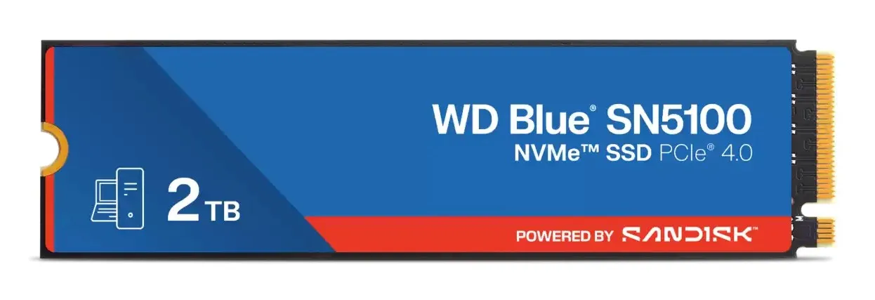 Western Digital Ssd Interno Blu Sn5100 M2 Pci Express 2Tb - immagine 1