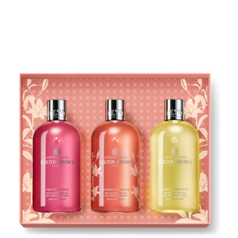 Molton Brown Floral & Citrus Body Care Gift Set 3 x 300 ML - 3 x 300 ML - immagine 1