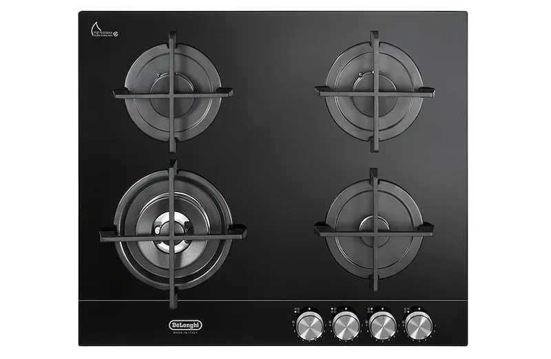 De'Longhi piano cottura gas Nsl 460ncm nero - immagine 1
