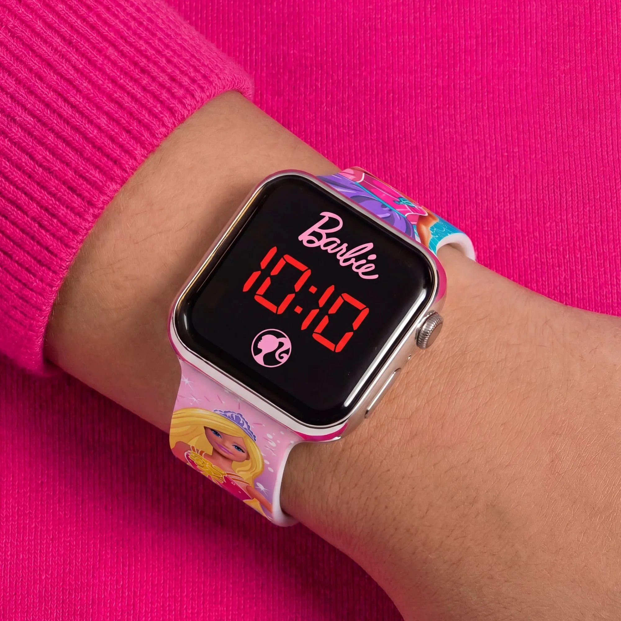Peers Hardy Barbie BDT4144ARG - Orologio a LED con cinturino multicolore - immagine 2