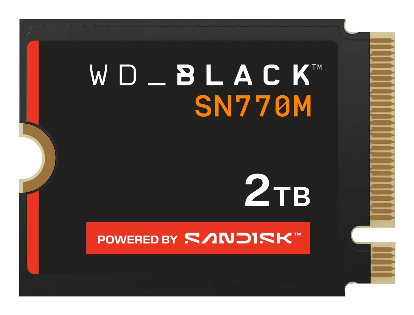 Western Digital Ssd Black 2Tb Sn770M M.2 2230 Nvme Ssd For Handheld Gaming Dev - immagine 1