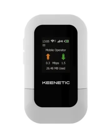Keenetic Router Roamer 4G Mobile Hotspot With Wi-Fi 6 KN-5110-01-EU - immagine 1