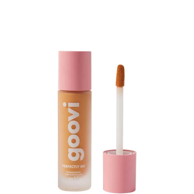 Goovi Goovi Foundation and Concealer SPF 15 - Perfectly Me - N. 16 HONEY DEEP - GOLDEN - immagine 1