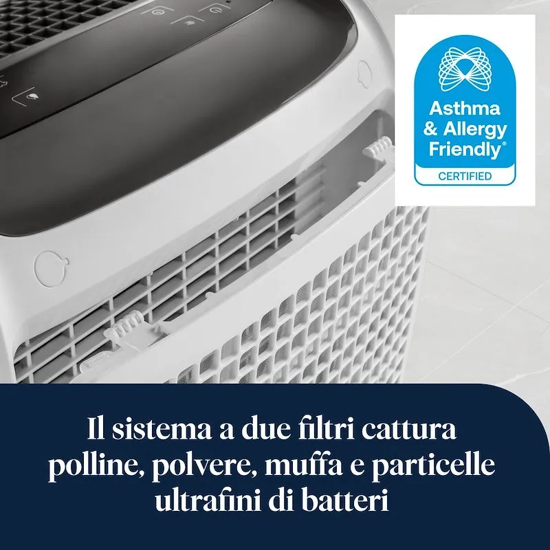 De'Longhi Deumidificatore DDSX220 5 L Bianco - immagine 1